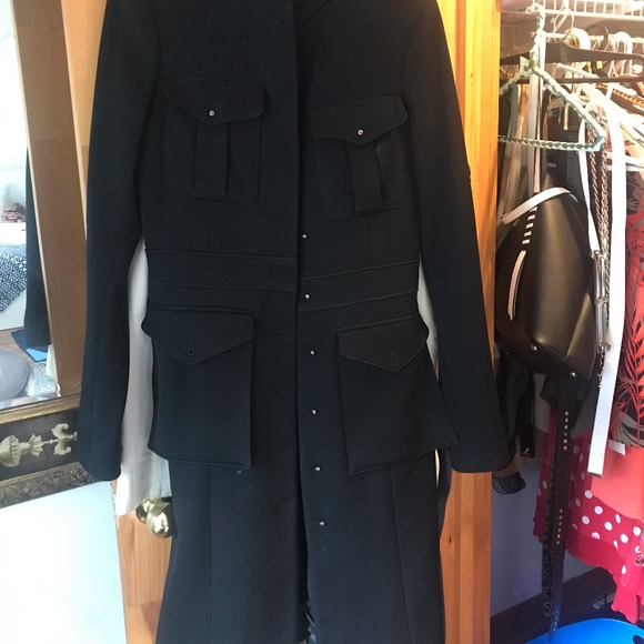Gorgeous Black Balenciaga Coat - Picture 1 of 3